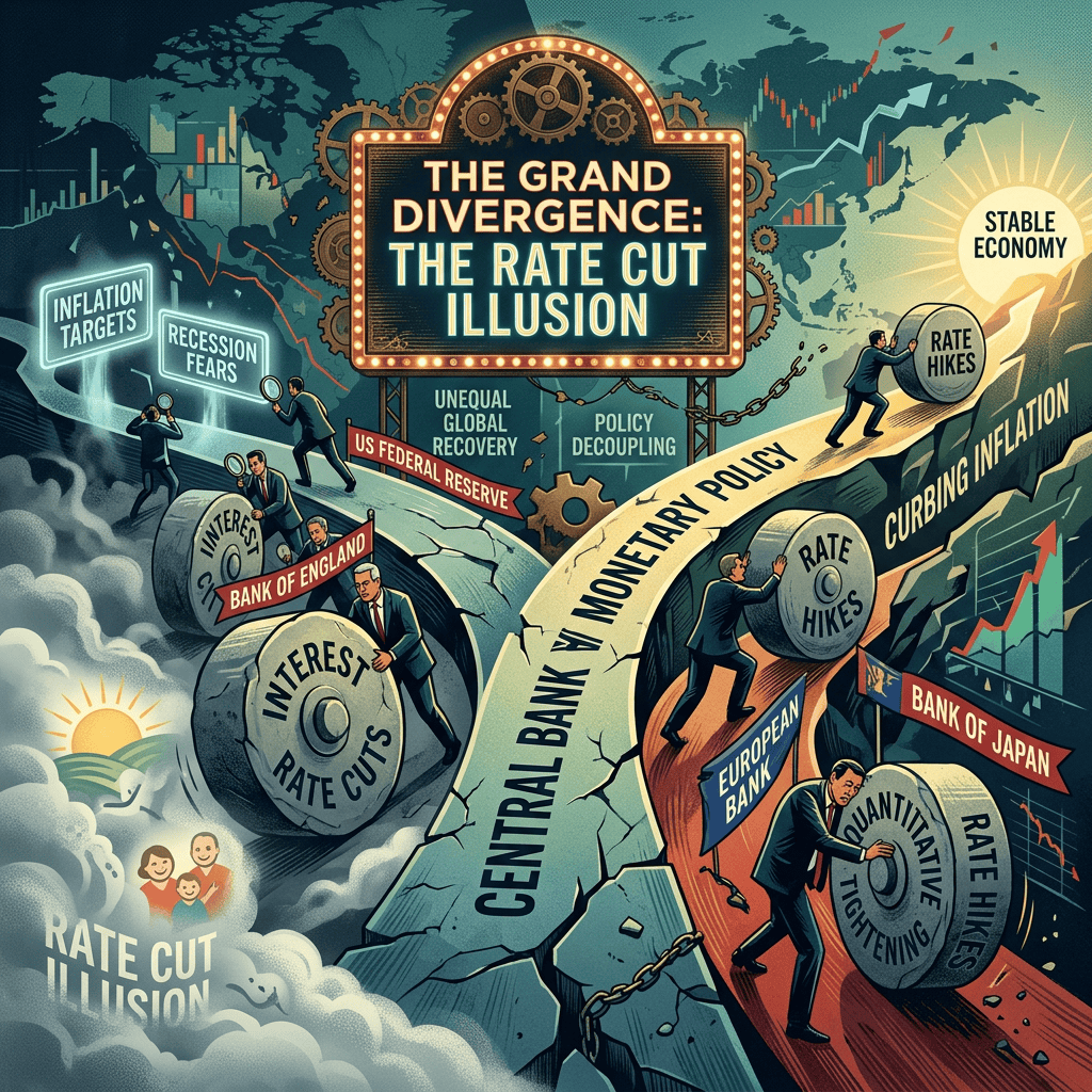 Monetary Policy Divergence and the Illusion of Imminent Rate&nbsp;Cuts